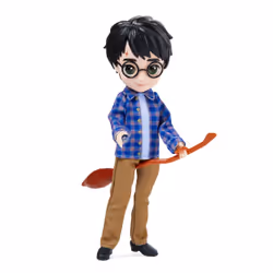 Wizarding World HARRY POTTER - COFFRET POUPÉE 20 CM + ACCESSOIRES HARRY POTTER - Poupée figurine Articulée Harry Potter 20 cm - Cape D'Invisibilité, 2 Tenues & 5 Accessoires - Jouet Enfant 6 ans et + - Vue supplémentaire 6