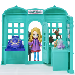 Wizarding World Harry Potter, Magical Minis, Boutique de bonbons Honeydukes avec 2 figurines exclusives et 5 accessoires, jouets pour enfants à partir de 6 ans - Vue supplémentaire 4