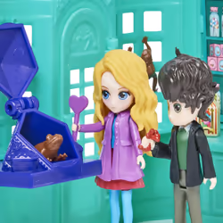Wizarding World Harry Potter, Magical Minis, Boutique de bonbons Honeydukes avec 2 figurines exclusives et 5 accessoires, jouets pour enfants à partir de 6 ans - Vue supplémentaire 9