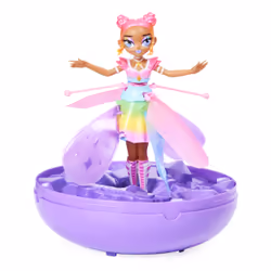 Hatchimals - Fée Volante -Pixies Crystal Flyers Rainbow Glitter Idol - Fée Volante Magique Qui S'illumine Et À Diriger Avec L ...