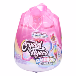 Hatchimals - Fée Volante -Pixies Crystal Flyers Rainbow Glitter Idol - Fée Volante Magique Qui S'illumine Et À Diriger Avec La Main - Couleurs Arc-En-Ciel - Jouet Enfant 6 Ans Et +