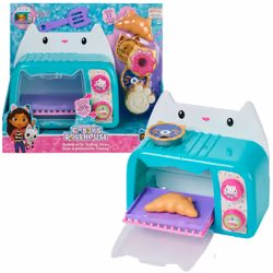 Gabby's Dollhouse Gabby et la Maison Magique - - Four A Patisserie De P’tit Chou - 1 Four A Pâtisserie + 11 Accessoires Gabby ...