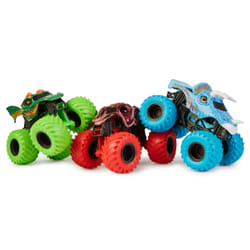 Monster Jam , Coffret Charged Beasts, monster trucks officiels en métal moulé Dragon, Octon8er, Jurassic Attack à l'échelle 1:64, jouets pour garçons et filles à partir de 3 ans