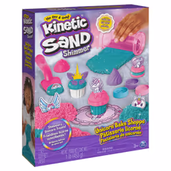 Kinetic Sand SABLE MAGIQUE - COFFRET PATISSERIE LICORNE 453 G - Créations Thème Féérique Licorne - Moules Outils Accessoires - Alternative Pâte À Modeler - Jouet Enfant 3 Ans Et + - Loisirs Créatifs - Vue supplémentaire 9