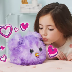 Fur Fluffs FURFLUFFS - CHIOT - ANIMAL COMPAGNON INTERACTIF - Transforme Ta Boule De Poils En Adorable Chiot Violet - 100 Sons et Réactions - Peluche Toute Douce - Jouet Enfant 5 Ans et + - Vue supplémentaire 7