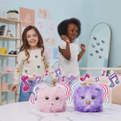 Fur Fluffs FURFLUFFS - CHIOT - ANIMAL COMPAGNON INTERACTIF - Transforme Ta Boule De Poils En Adorable Chiot Violet - 100 Sons et Réactions - Peluche Toute Douce - Jouet Enfant 5 Ans et + - Vue supplémentaire 8