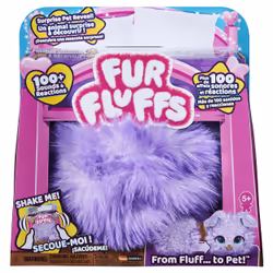 Fur Fluffs FURFLUFFS - CHIOT - ANIMAL COMPAGNON INTERACTIF - Transforme Ta Boule De Poils En Adorable Chiot Violet - 100 Sons et Réactions - Peluche Toute Douce - Jouet Enfant 5 Ans et + - Vue supplémentaire 9