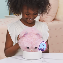 Fur Fluffs FURFLUFFS - CHATON - ANIMAL COMPAGNON INTERACTIF - Transforme Ta Boule De Poils En Adorable Chaton Rose - 100 Sons et Réactions - Peluche Toute Douce - Jouet Enfant 5 Ans et + - Vue supplémentaire 7