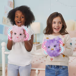 Fur Fluffs FURFLUFFS - CHATON - ANIMAL COMPAGNON INTERACTIF - Transforme Ta Boule De Poils En Adorable Chaton Rose - 100 Sons et Réactions - Peluche Toute Douce - Jouet Enfant 5 Ans et + - Vue supplémentaire 8