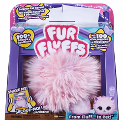 Fur Fluffs FURFLUFFS - CHATON - ANIMAL COMPAGNON INTERACTIF - Transforme Ta Boule De Poils En Adorable Chaton Rose - 100 Sons et Réactions - Peluche Toute Douce - Jouet Enfant 5 Ans et + - Vue supplémentaire 9