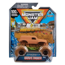 Monster Jam - VÉHICULE MUDDERS DIE CAST 1:64 - 1 Véhicule Authentique Monster Truck Show À Collectionner Echelle 1:64 - À Découvrir Avec L'Eau - Jouet Enfant 3 Ans et + - Modèle Aléatoire