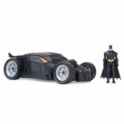 DC Comics BATMAN - Batmobile RC 1:20 + Figurine Batman 10 cm - Voiture Télécommandée Echelle 1:20 - Technologie 2,4 Ghz - Pilotage Facile - Compatible Avec Figurines 10 cm - Jouet Enfant 4 Ans et + - Vue supplémentaire 10