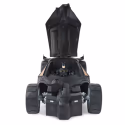 DC Comics BATMAN - Batmobile RC 1:20 + Figurine Batman 10 cm - Voiture Télécommandée Echelle 1:20 - Technologie 2,4 Ghz - Pilotage Facile - Compatible Avec Figurines 10 cm - Jouet Enfant 4 Ans et + - Vue supplémentaire 6