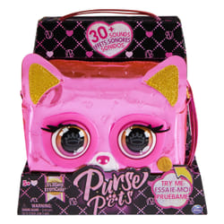 Purse Pets MÉTALLIQUE MAGIC - BULLDOG FRANÇAIS - COMPAGNON INTERACTIF FORMAT SAC À MAIN - Animal Interactif Style Métallique Qui Cligne Des Yeux - Sons Et Modes De Jeu - Jouet Enfant 5 Ans Et +