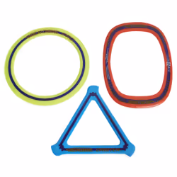 Aerobie , Coffret de 3 jouets volants avec Pro Ring, boomerang Orbiter et Pro Blade, Frisbee, 5 an(s)