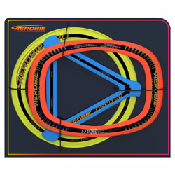Aerobie , Coffret de 3 jouets volants avec Pro Ring, boomerang Orbiter et Pro Blade