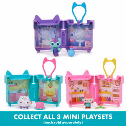Gabby's Dollhouse , Coffret à clipser avec figurine Marine et accessoires pour maison de poupée, Jouets pour enfants à partir de 3 ans