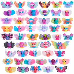 Hatchimals - COFFRET MULTIPACK 4 SAISON 9 WILDER WINGS - Figurines à collectionner Avec Ailes Magiques - Jouet enfant 5 Ans et + - 6059012 - Modèles aléatoires