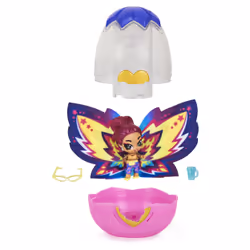 Hatchimals - PIXIES WILDER WINGS SAISON 9 - Fée Avec Figurines à Collectionner Et Avec Ailes Magiques - Jouet enfant 5 Ans et + - 6059069 - Modèle aléatoire