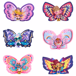 Hatchimals - PIXIES WILDER WINGS SAISON 9 - Fée Avec Figurines à Collectionner Et Avec Ailes Magiques - Jouet enfant 5 Ans et + - 6059069 - Modèle aléatoire
