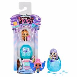 Hatchimals Coffret de 2 Mini Pixies, Glitter Angels, Figurines à collectionner de 3,8 cm avec des ailes à combiner (plusieurs ...