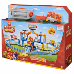 Spin Master Mighty Express Mission Station, Chemin de fer et train, 3 an(s), AAA, Multicolore