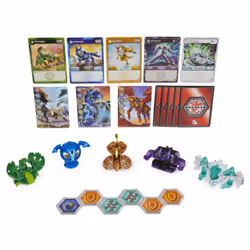Bakugan GEOGAN RISING - COFFRET GEOGAN BRAWLER PACK SAISON 3 - Billes Geogan Avec BakuCores Et Cartes - 6060272 - Tirée du Dessin Animé - Jouet Enfant 6 Ans et + - Modèle Aléatoire