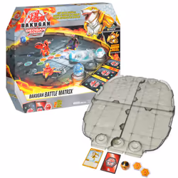Bakugan GEOGAN RISING - ARENE DE COMBAT BATTLE MATRIX SAISON 3 - Jeu de plateau avec 1 Exclusif à Collectionner - 6060362 - T ...