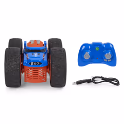 Air Hogs JUMP FURY RC VOITURE RADIOCOMMANDEE - Voiture enfant télécommandée qui saute jusqu'à 55 cm Avec Roues Anti-Chocs - Utilisation en Intérieur