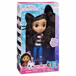 Gabby's Dollhouse Gabby et la Maison Magique - - POUPÉE GABBY 20 CM - Poupée Articulée Gabby 20 Cm Avec Accessoire Oreilles De Chat - Dessin Animé Gabby Et La Maison Magique - Jouet Enfant 3 Ans et + - Vue supplémentaire 9