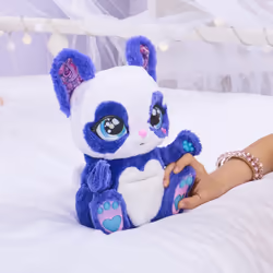 Peek-A-Roo PEEK A ROO - MAMAN PANDA ROO & BEBE SURPRISE - Peluche Interactive Panda-Roo Et Bébé Mystère - Plus de 150 Effets Sonores Et Mouvements - 6060420 - Jouet Enfant 5 Ans et + - Bébé Aléatoire
