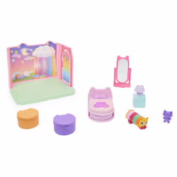 Gabby's Dollhouse Gabby et la Maison Magique - - PLAYSET DELUXE - Pièce De Jeu Avec 1 Figurine Et Accessoires - Dessin Animé Gabby Et La Maison Magique - Jouet Enfant 3 Ans et + - Modèle Aléatoire - Vue supplémentaire 5