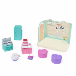 Gabby's Dollhouse Gabby et la Maison Magique - - PLAYSET DELUXE - Pièce De Jeu Avec 1 Figurine Et Accessoires - Dessin Animé Gabby Et La Maison Magique - Jouet Enfant 3 Ans et + - Modèle Aléatoire - Vue supplémentaire 7