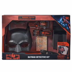 DC Comics Jouet et accessoirespour jeu de rôle interactif Batman Detective Kit, Pièce à collectionner du film Batman