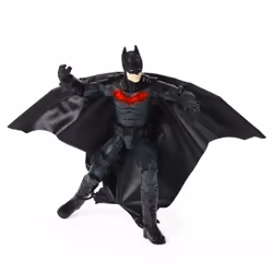 DC Comics THE BATMAN LE FILM - FIGURINE 30 CM BATMAN DELUXE - - Figurine Batman Wing Suit Articulée Et Interactive 30 Cm - Effets Sonores Et Lumineux - 6060523 - Jouet Enfant 4 Ans et + - Vue supplémentaire 4