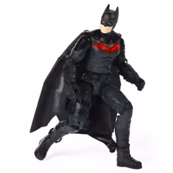 DC Comics THE BATMAN LE FILM - FIGURINE 30 CM BATMAN DELUXE - - Figurine Batman Wing Suit Articulée Et Interactive 30 Cm - Effets Sonores Et Lumineux - 6060523 - Jouet Enfant 4 Ans et + - Vue supplémentaire 8