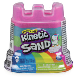 Kinetic Sand , Moule simple Licorne arc-en-ciel de 141 g, pour les enfants à partir de 3 ans
