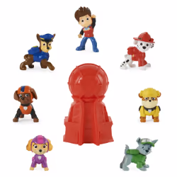 PAW Patrol Mini-figurine surprise du film à collectionner de 5,1 cm avec boîte de rangement Ultimate City Tower (plusieurs mo ...