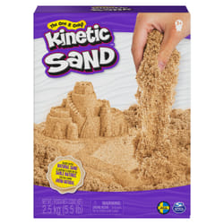 Kinetic Sand , Sachet de 2,5 kg de entièrement naturel brun pour mélanger, sculpter et créer, pour les enfants à partir de 3 ans