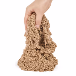 Kinetic Sand , Sachet de 5 kg de brun entièrement naturel pour mélanger, sculpter et créer, pour les enfants à partir de 3 ans