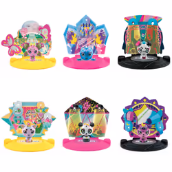 Zoobles Jouet - Pack 1 Animal - Boules Magiques Colorées Transformables en Animaux Fantastiques avec Maison Magique