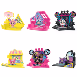 Zoobles Jouet - Pack 1 Z-Girlz - Boules Magiques Colorées Transformables en Animaux Fantastiques et Poupées Z-Girlz Avec Maison