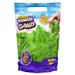 Kinetic Sand , 907 g (2 lb) de vert pour mélanger, modeler et créer, à partir de 3 ans