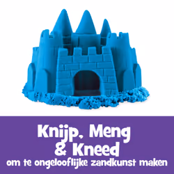 Kinetic Sand , 907 g de bleu pour mélanger, modeler et créer, à partir de 3 ans