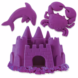 Kinetic Sand, 907 g (2 lb) de violet pour mélanger, modeler et créer, à partir de 3 ans - Vue supplémentaire 4