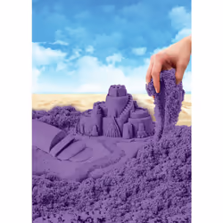 Kinetic Sand, 907 g (2 lb) de violet pour mélanger, modeler et créer, à partir de 3 ans - Vue supplémentaire 5