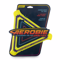 Aerobie Orbiter, Boomerang haute performance, 29,2 cm, jaune