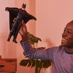 FIGURINE 30 CM BATMAN WING SUIT The Batman Le Film