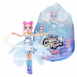 Hatchimals - FÉE VOLANTE - PIXIES CRYSTAL FLYERS STARLIGHT IDOL - Fée Volante Magique Qui S'illumine Et A Diriger Avec La Mai ...