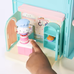 Gabby's Dollhouse Gabby et la Maison Magique - - Playset De Luxe La Cuisine De Petit Chou - 1 Figurine + Accessoires - Ajoute Cette Pièce A Ta Maison Gabby Et La Maison Magique - Jouet Enfant 3 Ans + - Vue supplémentaire 4